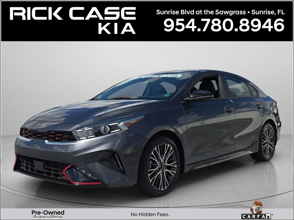 Certified 2023 Kia Forte GT-Line Sedan