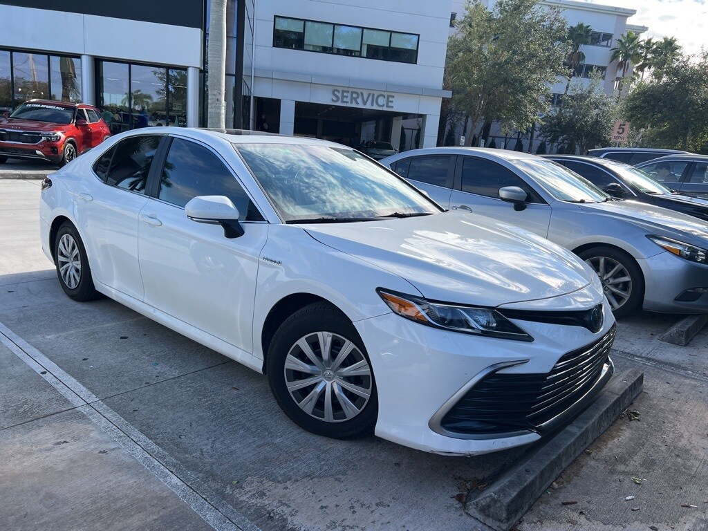 Used 2021 Toyota Camry Hybrid LE Sedan