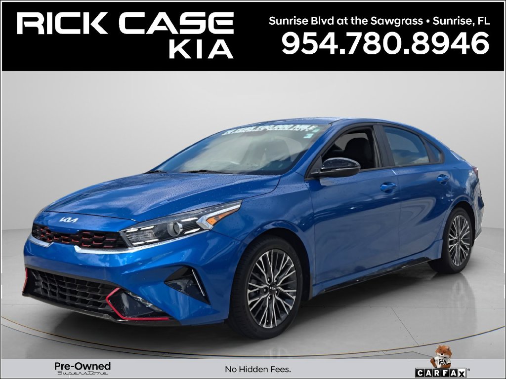Certified 2023 Kia Forte GT-Line Sedan