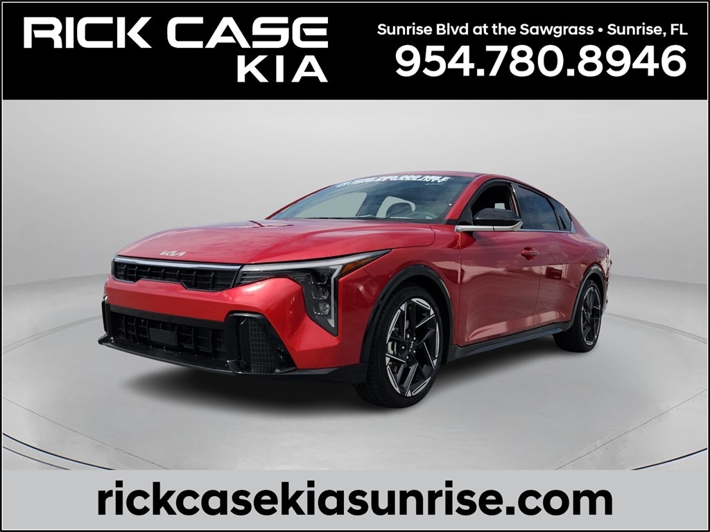 New 2025 Kia K4 GT-Line Sedan