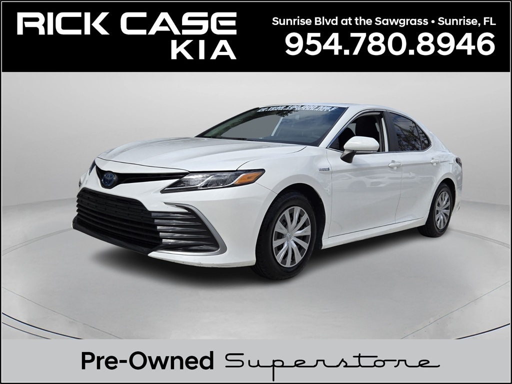 Used 2021 Toyota Camry Hybrid LE Sedan
