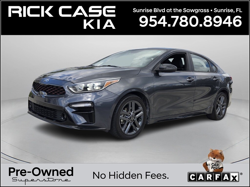 Certified 2021 Kia Forte GT-Line Sedan