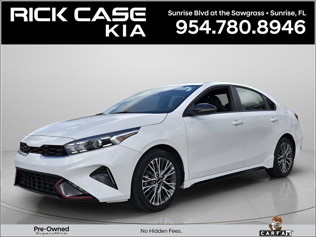 Certified 2023 Kia Forte GT-Line Sedan