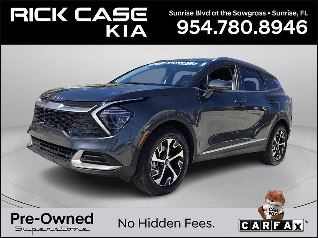 Certified 2024 Kia Sportage Hybrid EX SUV