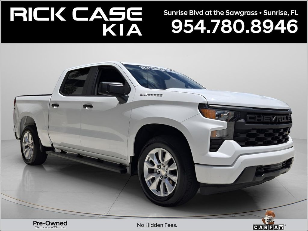 Used 2024 Chevrolet Silverado 1500 Custom Truck
