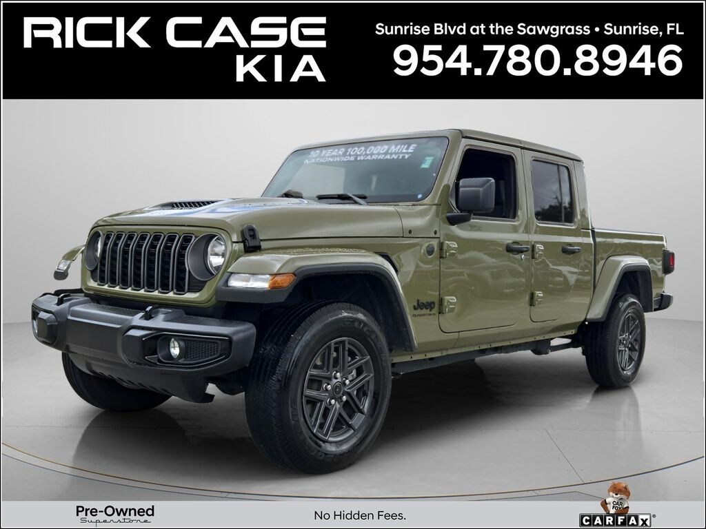 Used 2025 Jeep Gladiator Sport S Truck