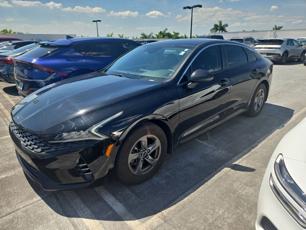 Certified 2022 Kia K5 LXS with VIN 5XXG14J23NG103518 for sale in Sunrise, FL