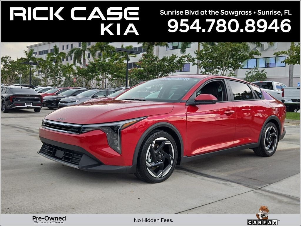 Certified 2025 Kia K4 EX Sedan