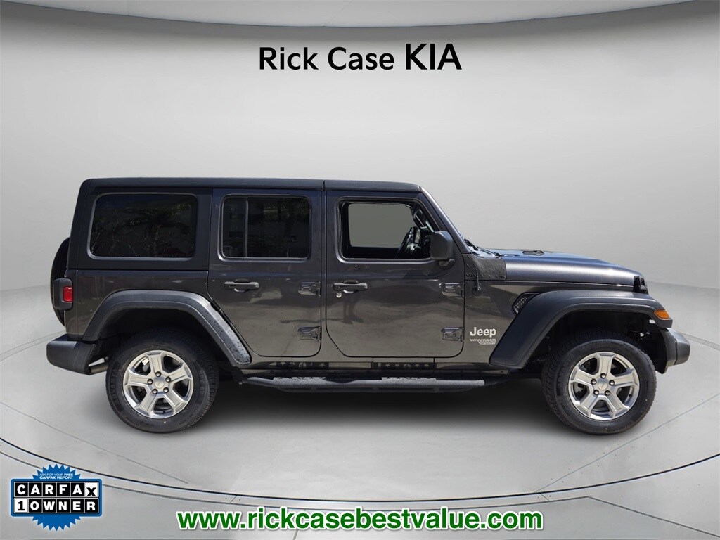 Used 2019 Jeep Wrangler Unlimited Sport S SUV