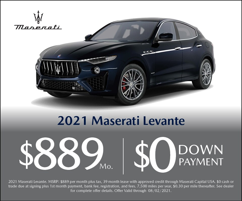 Maserati Lease Deals and Specials Rick Case Maserati in Davie, FL.