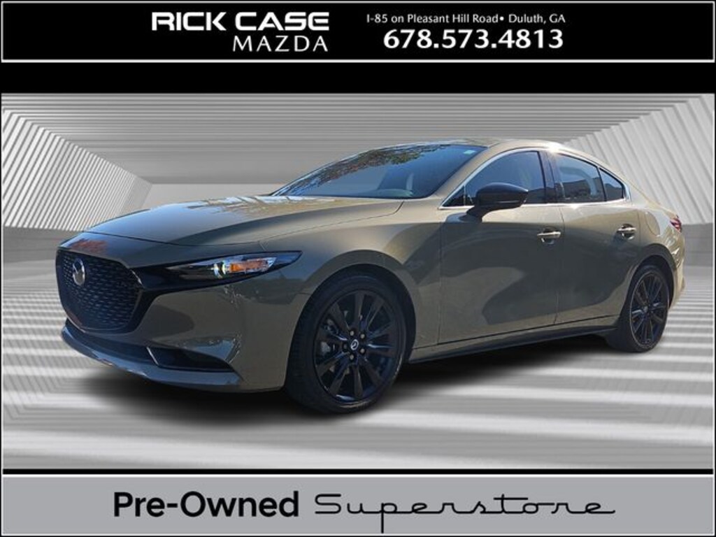 Certified 2025 Mazda Mazda3 2.5 Carbon Turbo Sedan