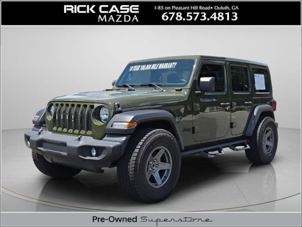 Used 2022 Jeep Wrangler Unlimited Sport SUV