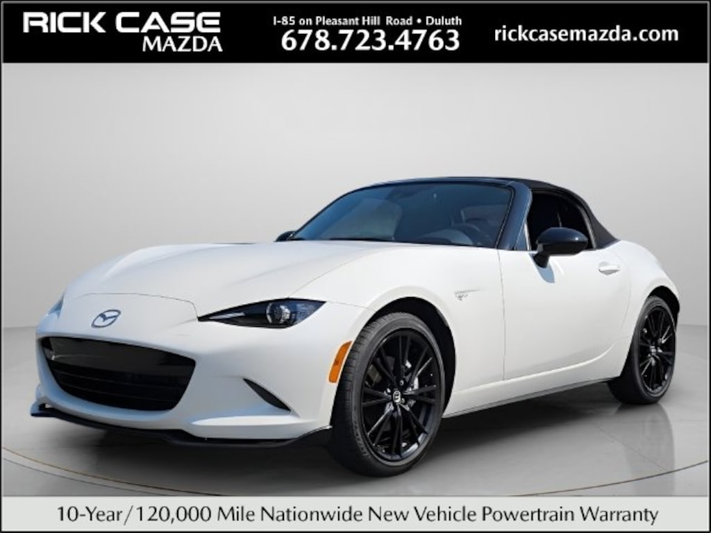 New 2026 Mazda MX-5 MIATA Club CONVERTIBLE