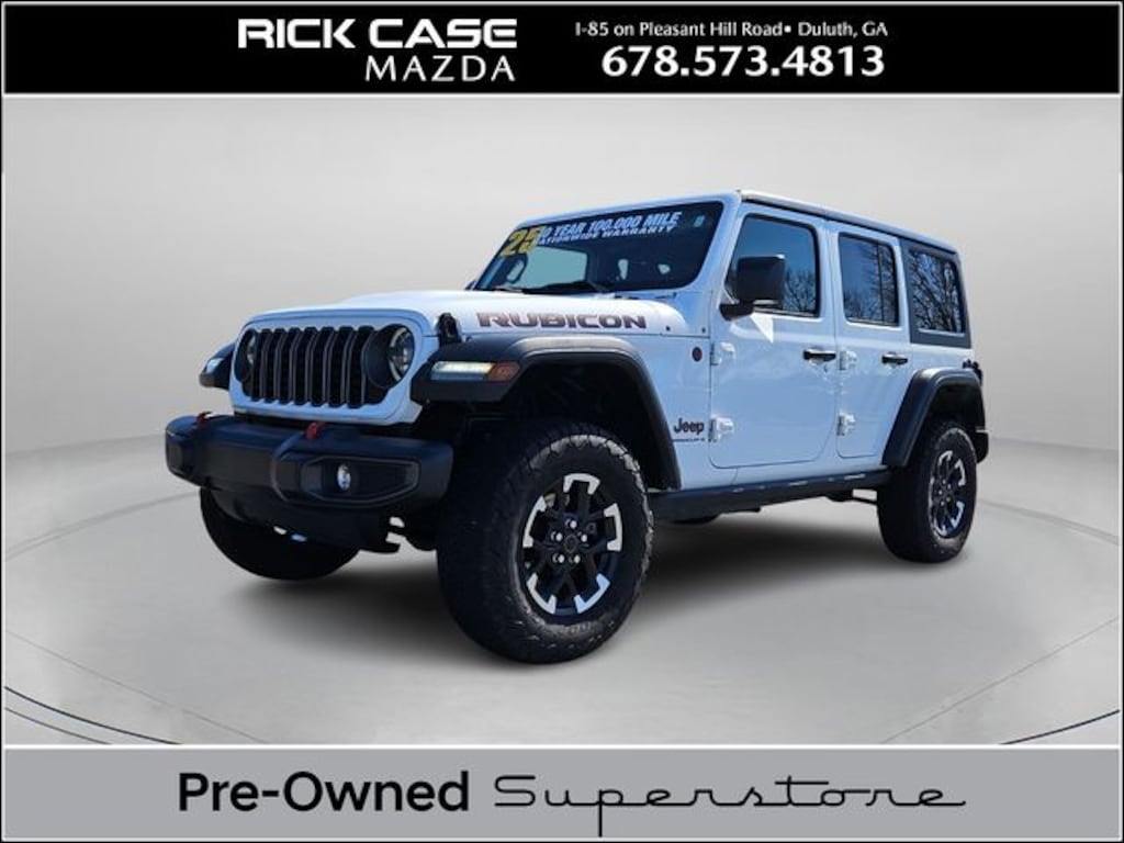 Used 2025 Jeep Wrangler Rubicon SUV