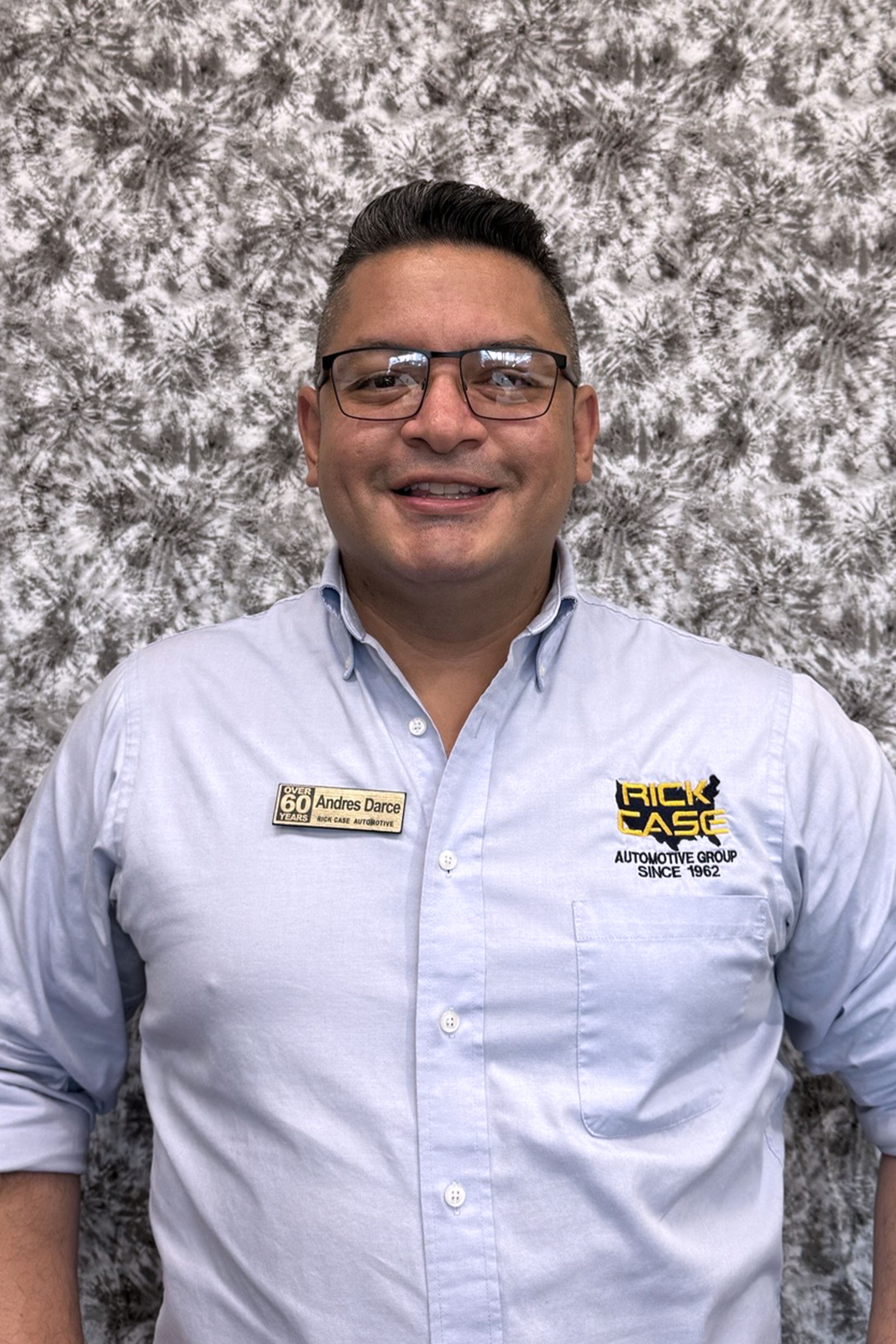 Staff member Andres Darce from 305984c420f6