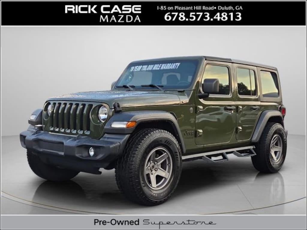 Used 2022 Jeep Wrangler Unlimited Sport SUV