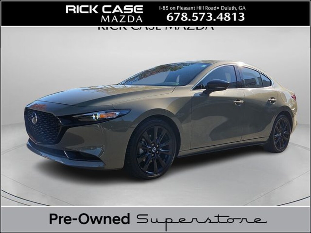 Certified 2025 Mazda Mazda3 2.5 Carbon Turbo Sedan