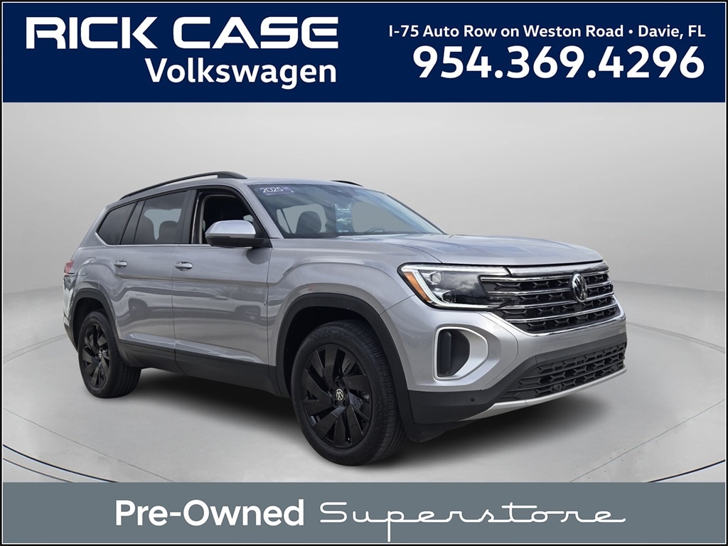 Certified 2025 Volkswagen Atlas 2.0T SE w/Technology SUV