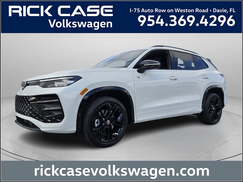 New 2026 Volkswagen Tiguan 2.0T SE R-Line Black SUV