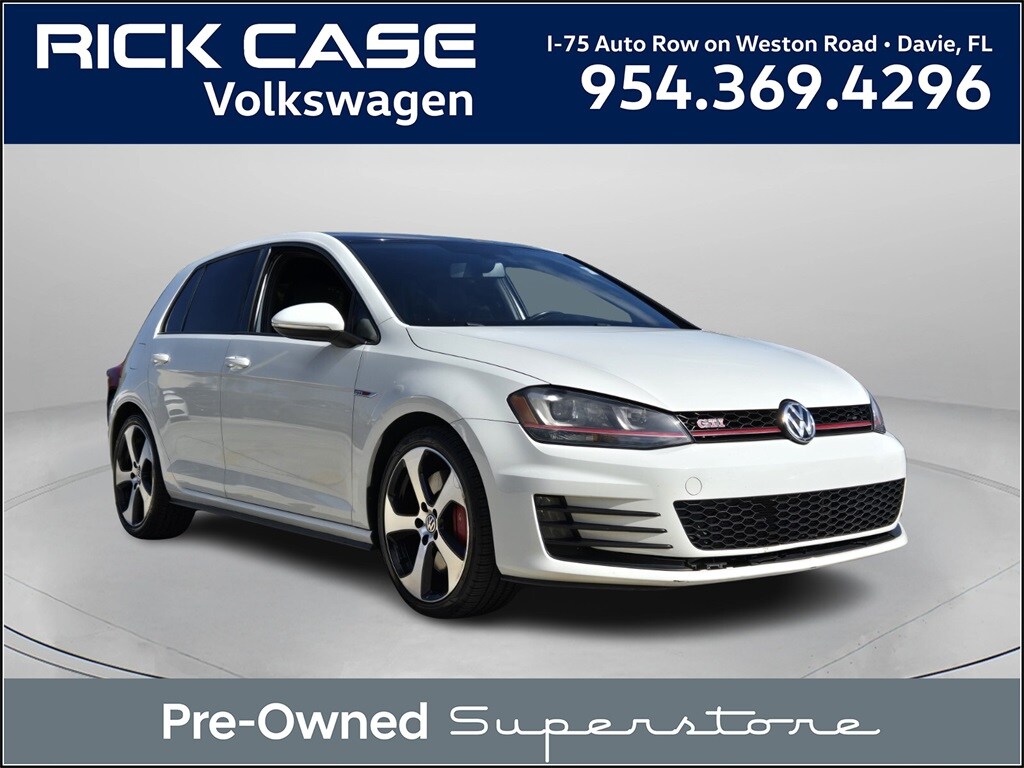 Used 2017 Volkswagen Golf GTI Hatchback