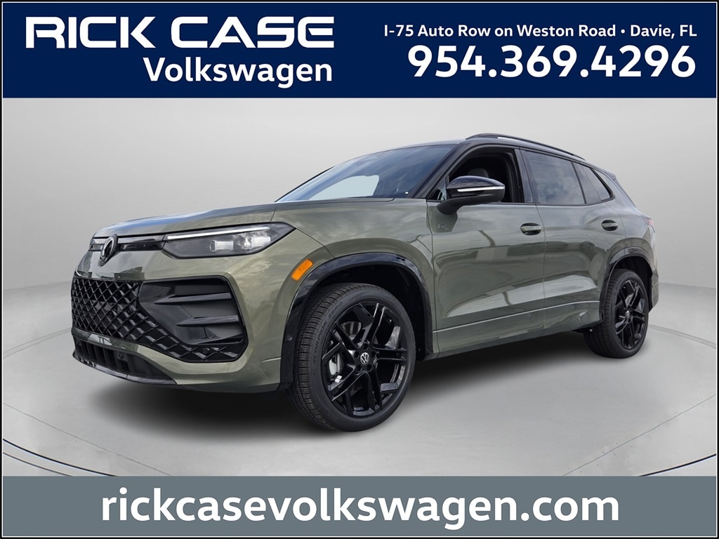 New 2026 Volkswagen Tiguan 2.0T SE R-Line Black SUV