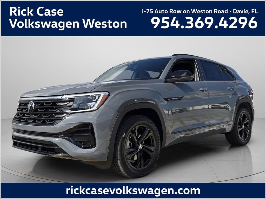 New 2026 Volkswagen Atlas Cross Sport SEL R-Line Black SUV