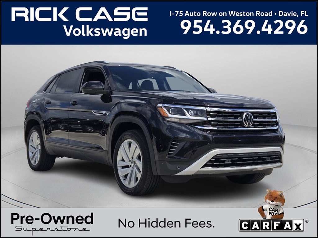 Used 2021 Volkswagen Atlas Cross Sport 2.0T SE w/Technology SUV
