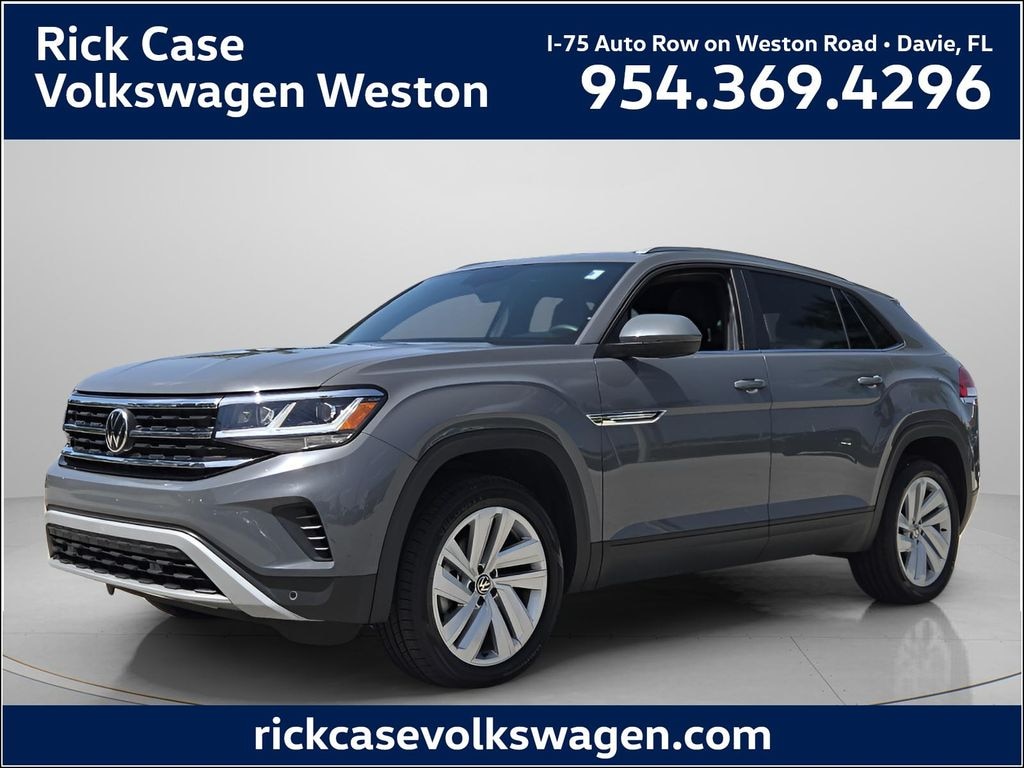 Certified 2022 Volkswagen Atlas Cross Sport 3.6L V6 SE w/Technology SUV