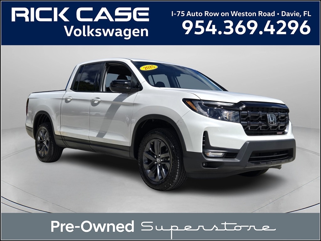 Used 2025 Honda Ridgeline Sport Truck Crew Cab