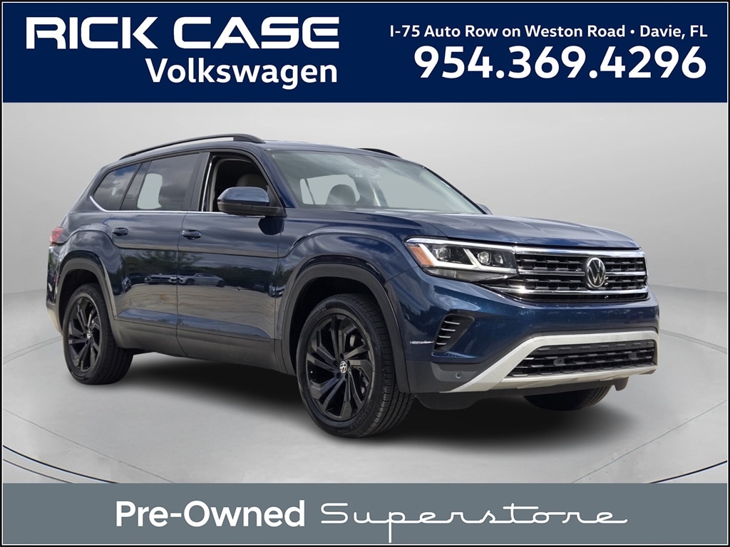 Certified 2023 Volkswagen Atlas 3.6L V6 SE w/Technology SUV