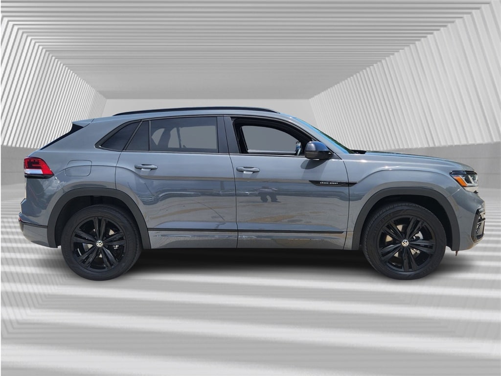 Certified 2023 Volkswagen Atlas Cross Sport 3.6L V6 SEL R-Line Black SUV