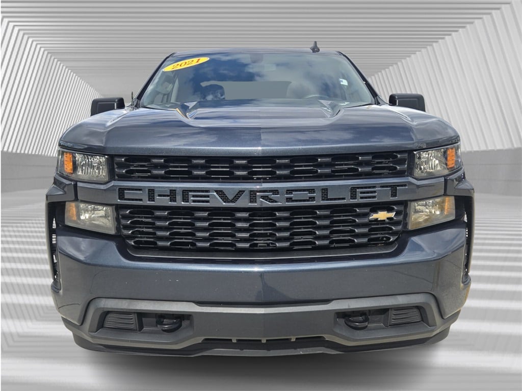 Used 2021 Chevrolet Silverado 1500 Custom Truck Crew Cab