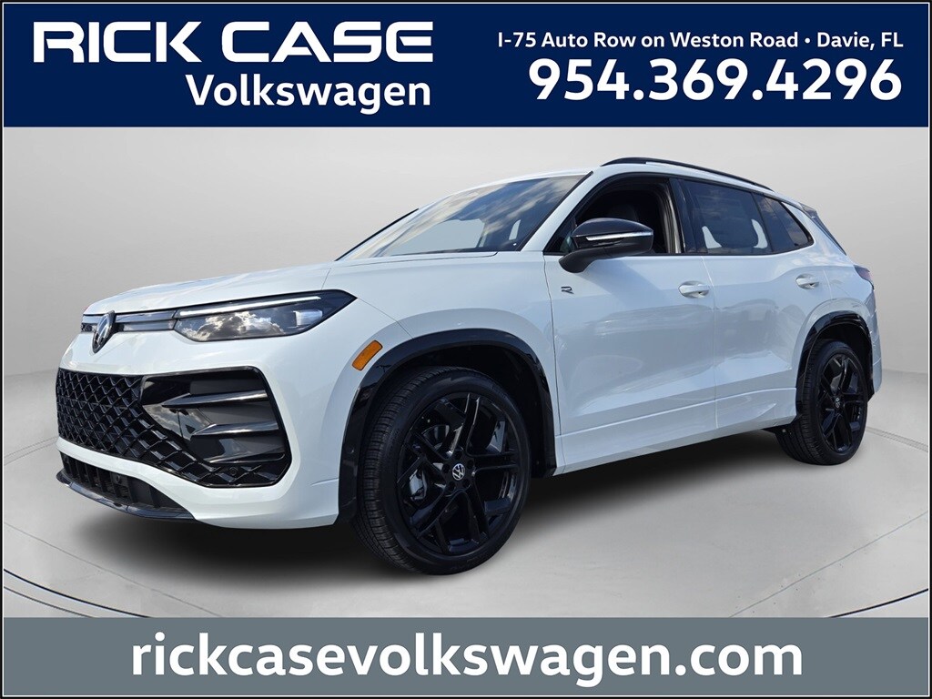 New 2026 Volkswagen Tiguan 2.0T SE R-Line Black SUV