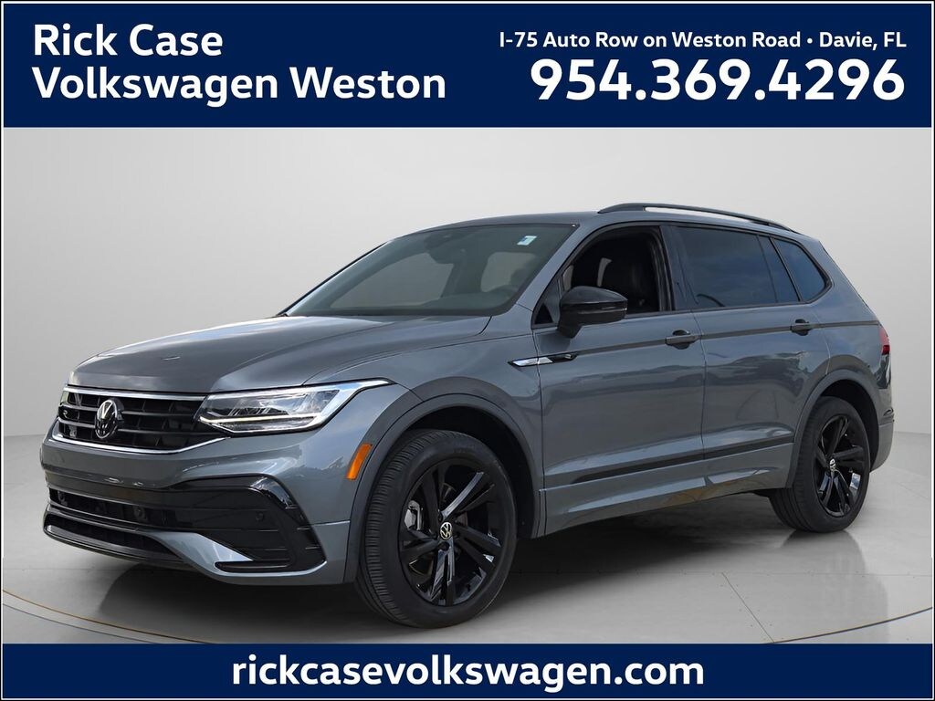 Certified 2024 Volkswagen Tiguan 2.0T SE R-Line Black SUV