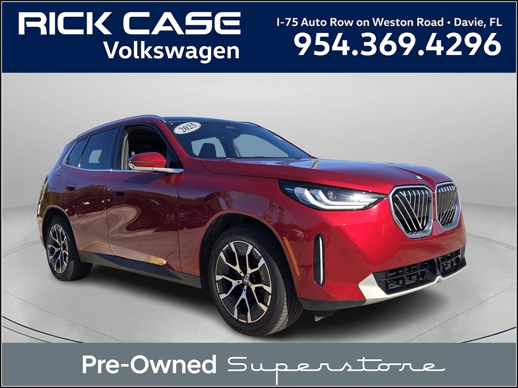 Used 2025 BMW X3 30 xDrive SUV