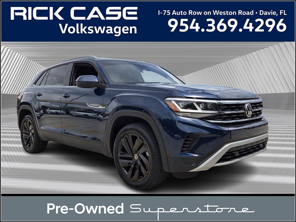 Certified 2022 Volkswagen Atlas Cross Sport 3.6L V6 SE w/Technology SUV