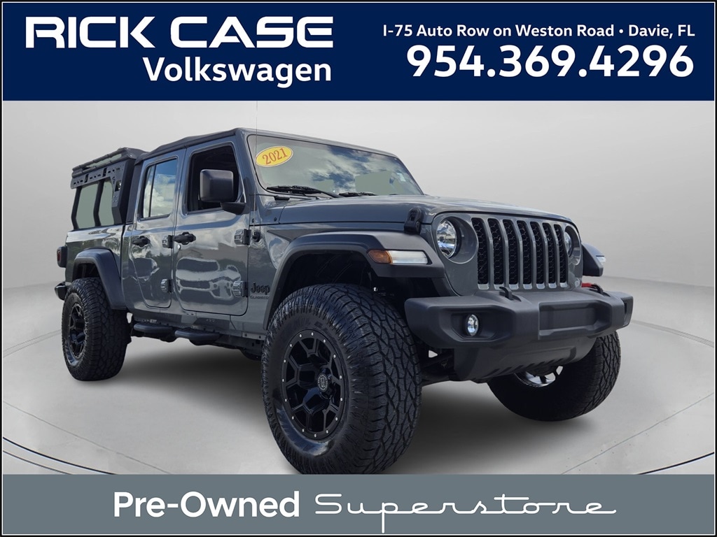 Used 2021 Jeep Gladiator Sport Truck Crew Cab