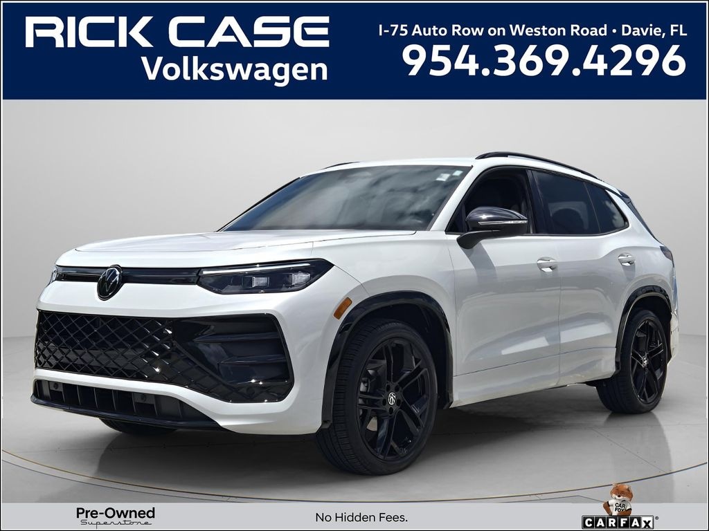 Certified 2025 Volkswagen Tiguan 2.0T SE R-Line Black SUV