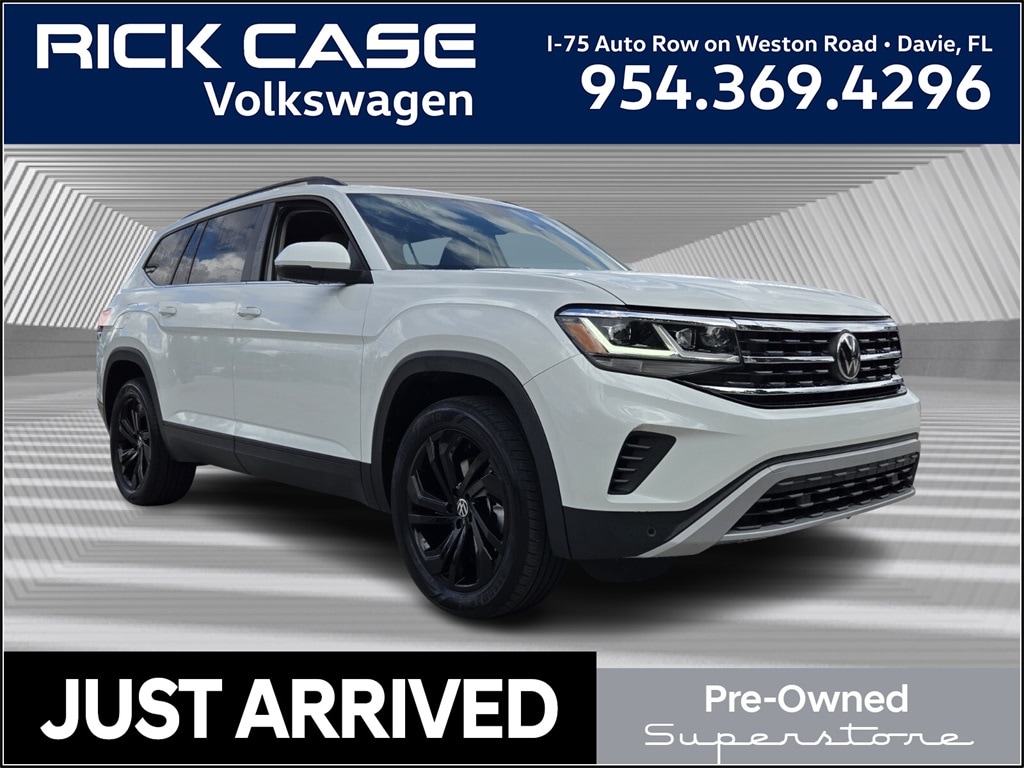 Used 2022 Volkswagen Atlas 3.6L V6 SE w/Technology SUV