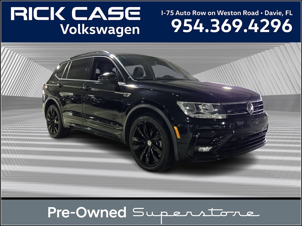 2021 Volkswagen Tiguan 2.0T SE R-Line Black