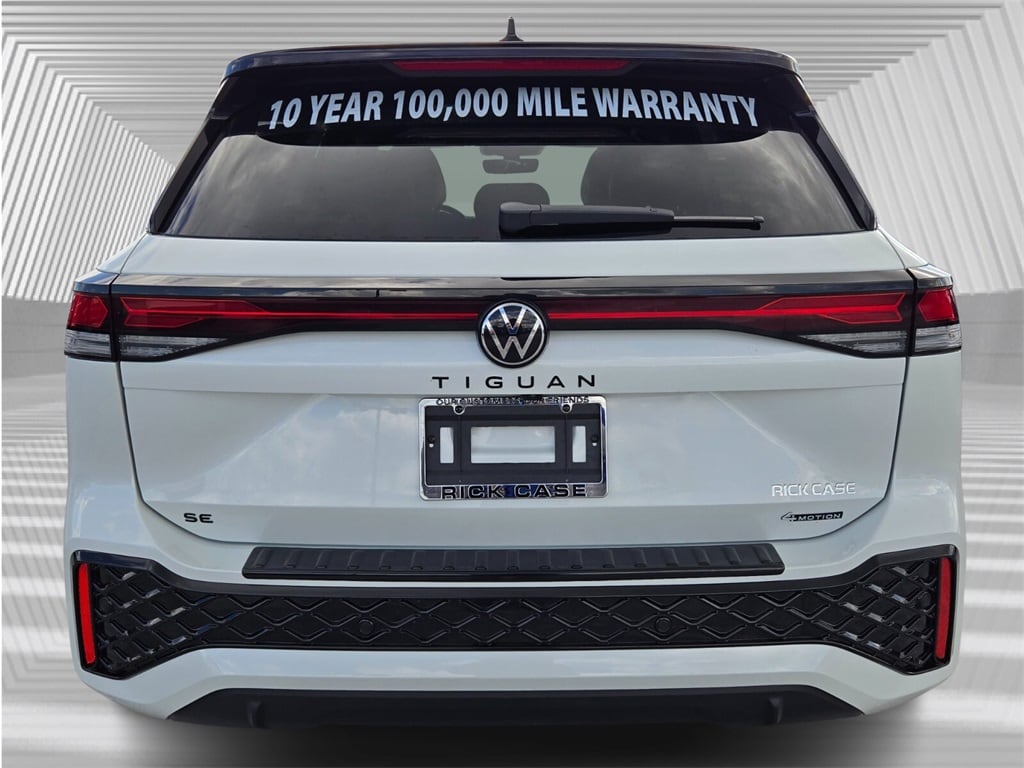 New 2026 Volkswagen Tiguan 2.0T SE R-Line Black SUV