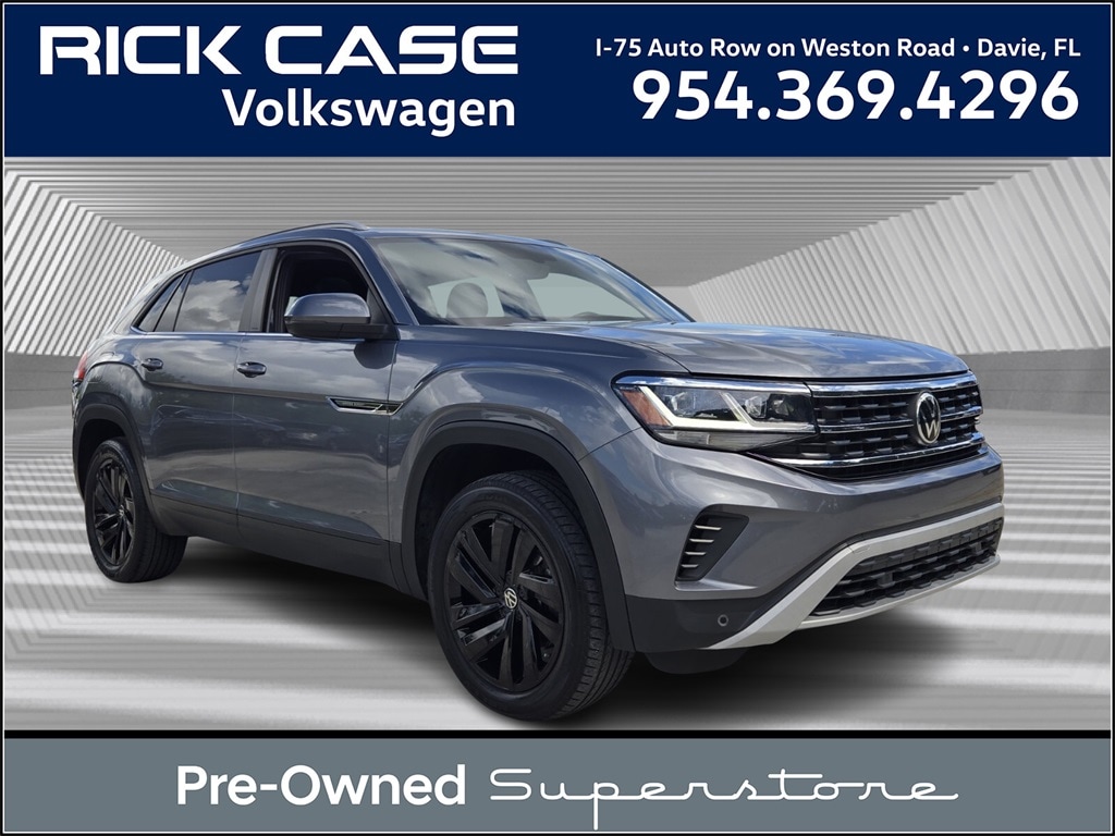 Certified 2022 Volkswagen Atlas Cross Sport 2.0T SE w/Technology SUV
