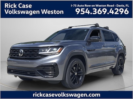 2023 Volkswagen Atlas 3.6L V6 SEL R-Line Black SUV
