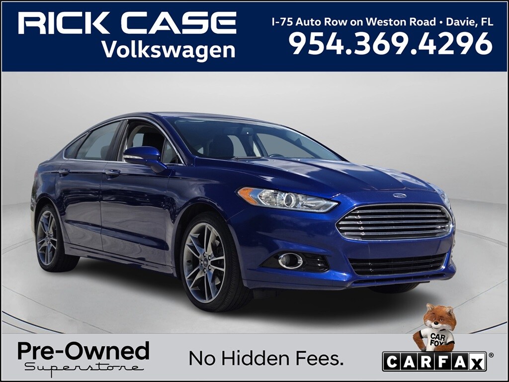 Used 2016 Ford Fusion Titanium Sedan