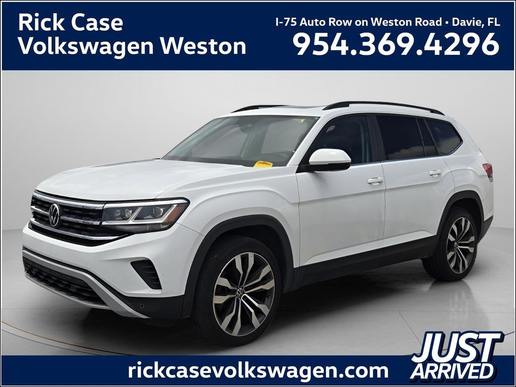 Used 2022 Volkswagen Atlas 3.6L V6 SE w/Technology SUV