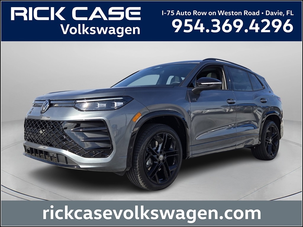 New 2026 Volkswagen Tiguan 2.0T SE R-Line Black SUV