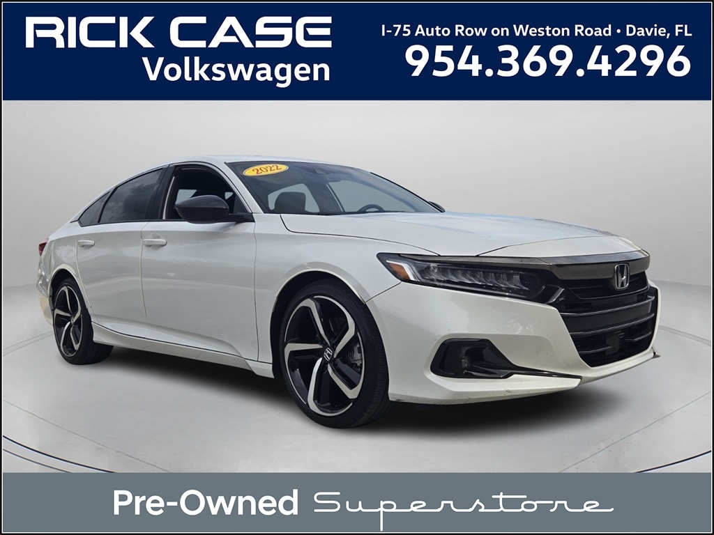 Used 2022 Honda Accord Sport 1.5T Sedan