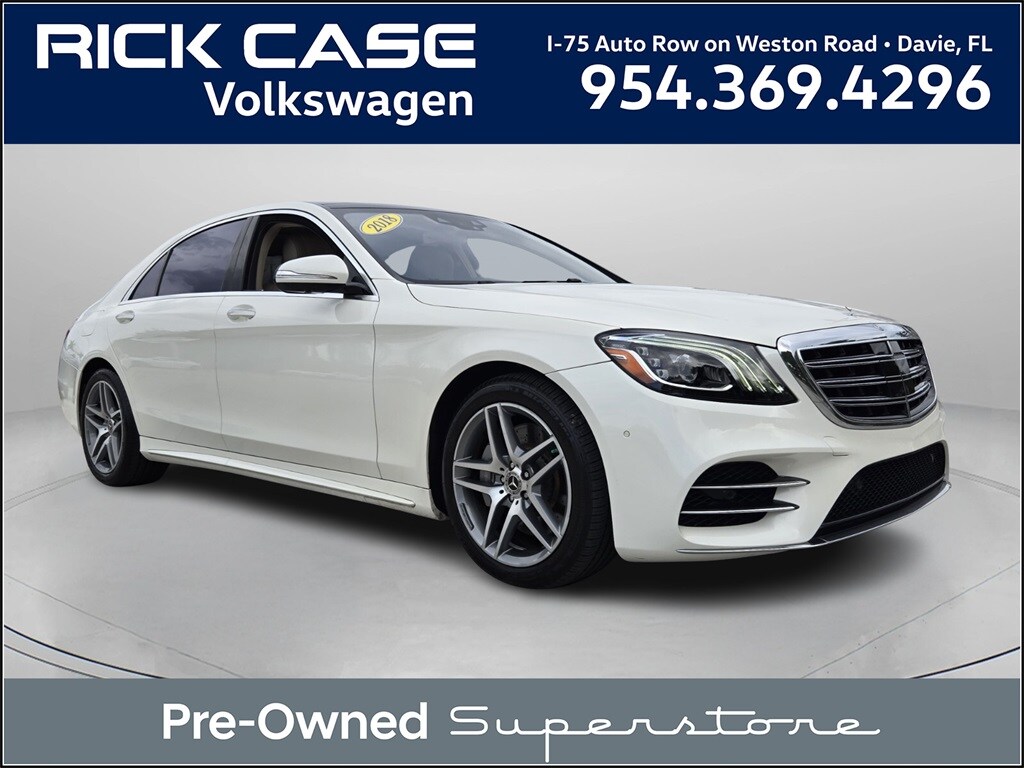 Used 2018 Mercedes-Benz S-Class S 560 Sedan