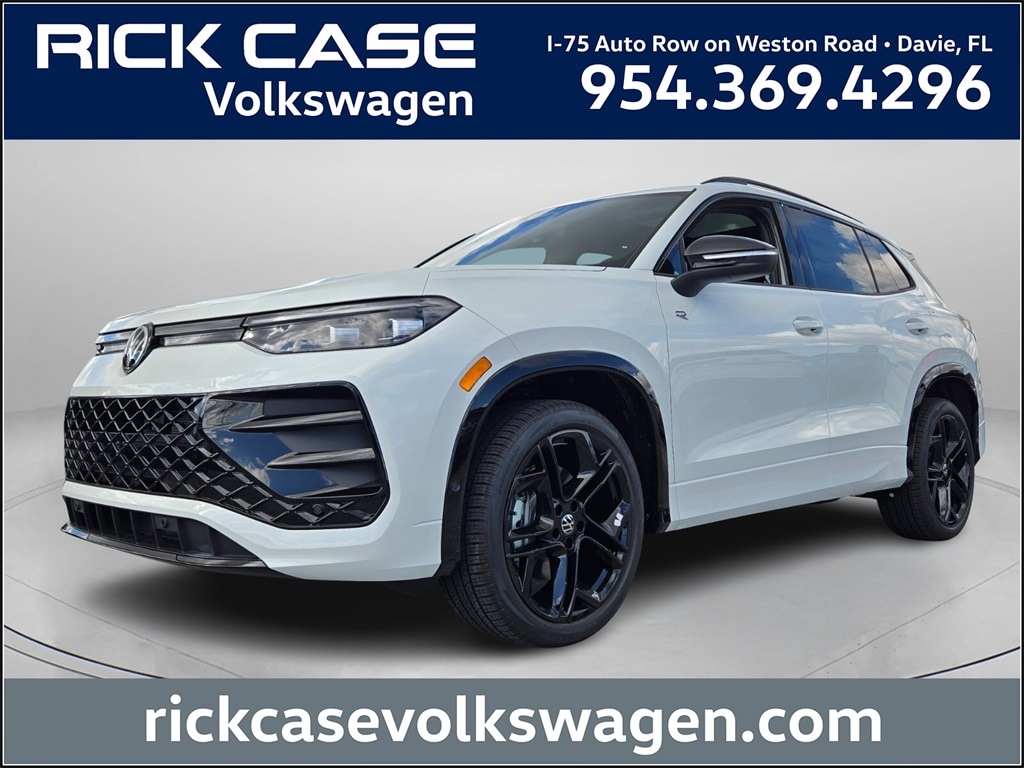 New 2026 Volkswagen Tiguan 2.0T SE R-Line Black SUV