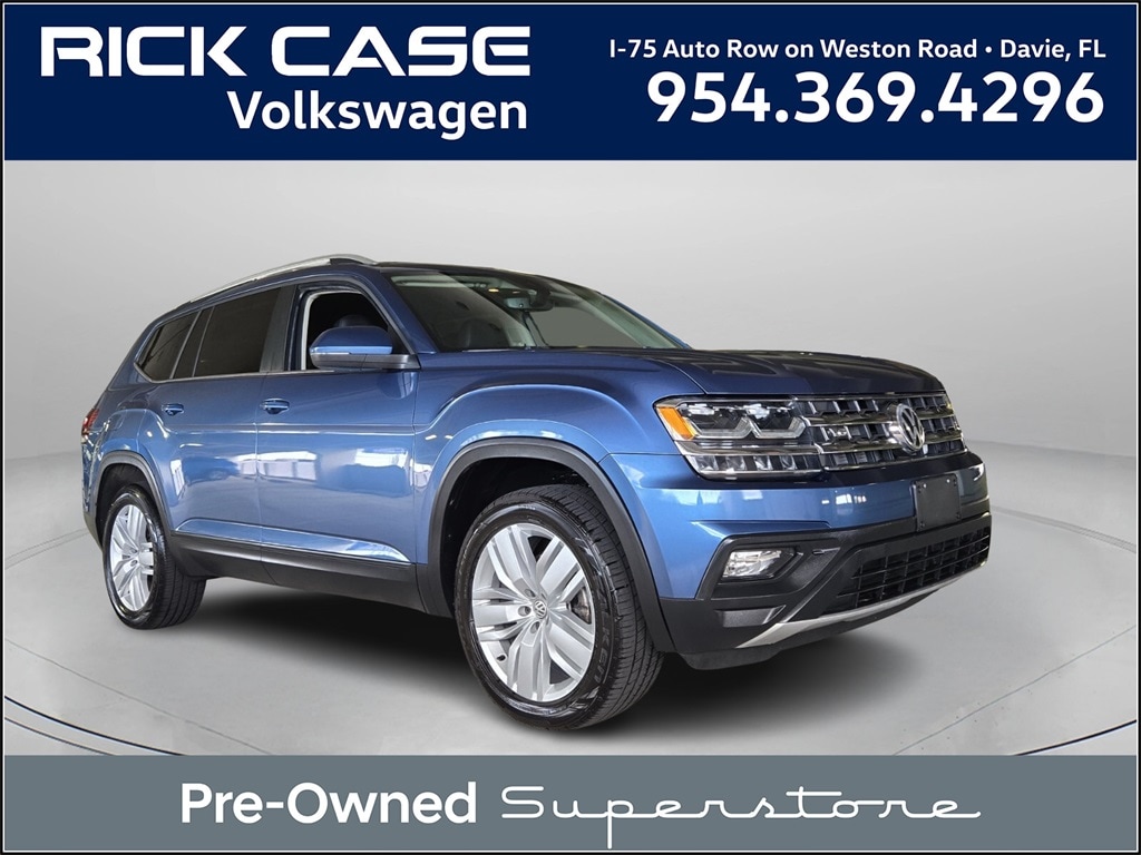Certified 2019 Volkswagen Atlas 3.6L V6 SE w/Technology 4MOTION SUV